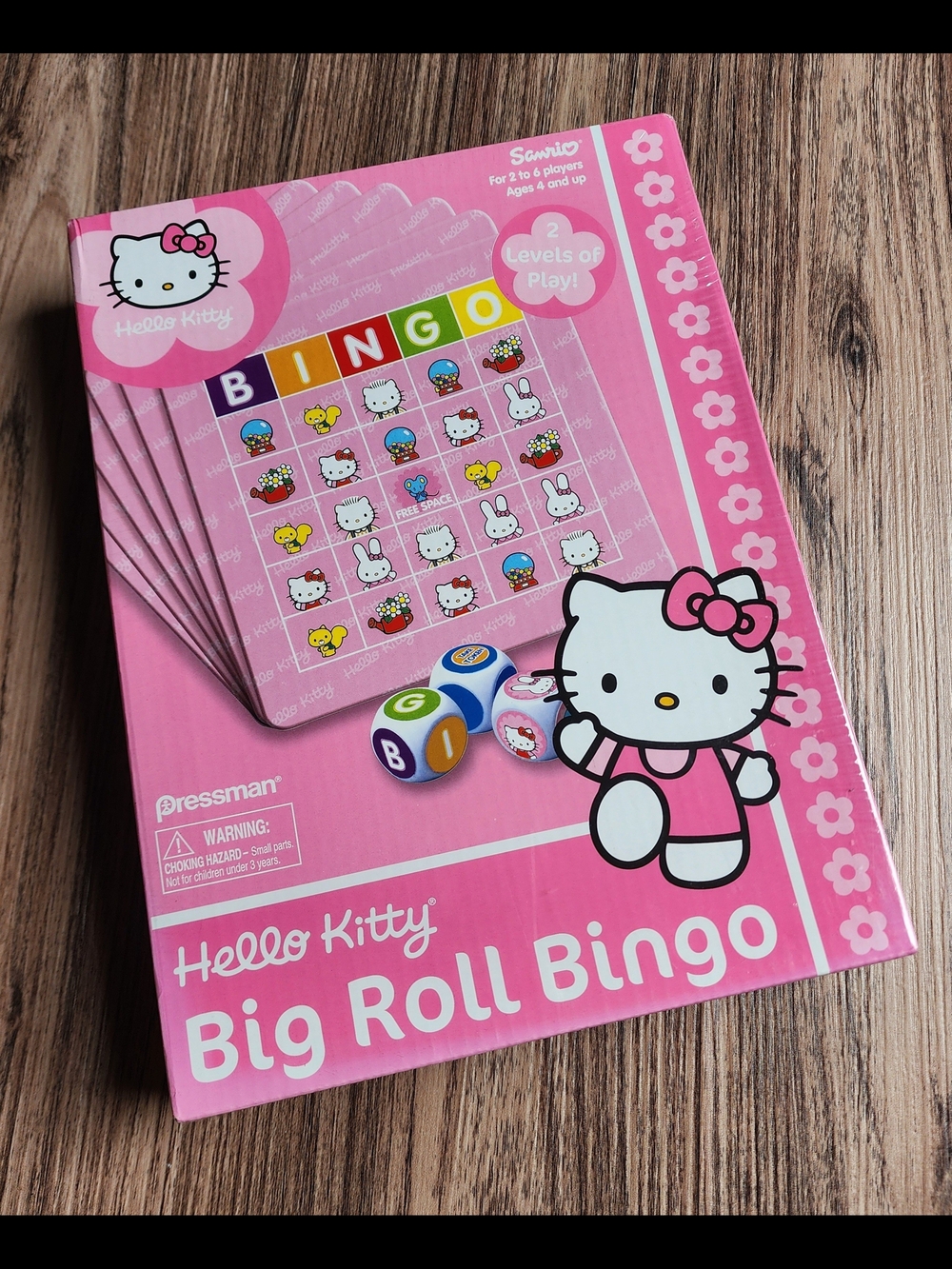 2008 Sanrio Hello Kitty Big Roll Bingo